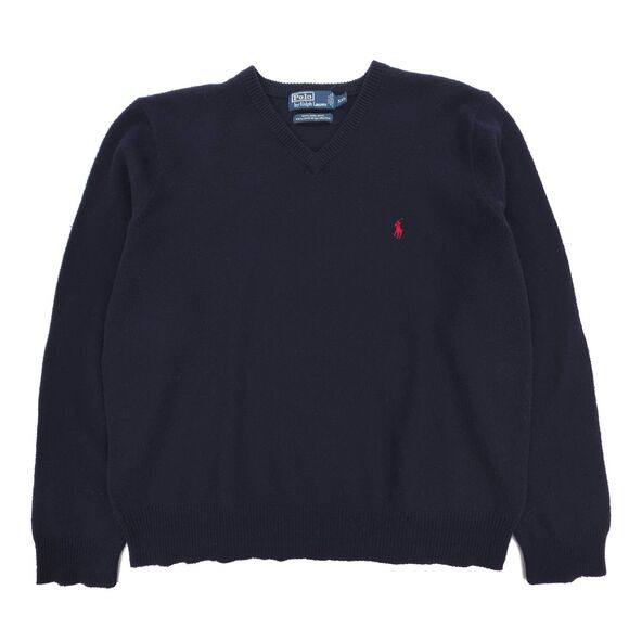 Polo by Ralph Lauren Other - POLO Ralph Lauren Lambswool V-Neck Sweater Old Money Quiet Luxury Trad Preppy 2X